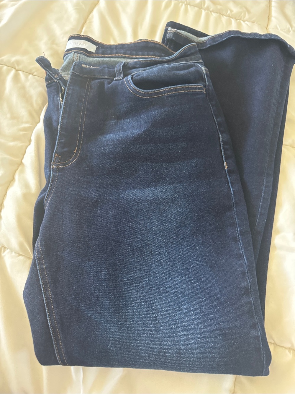 Dark Indigo Bootcut Stretch Jeans - Women